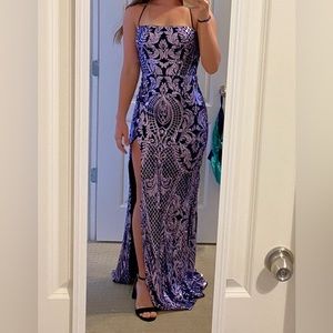 Windsor Sequin Mermaid Prom Dress